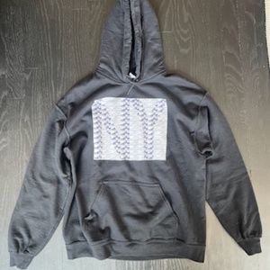 Faded Black Hoodie
